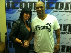 Traci Brooks with Mike Tyson